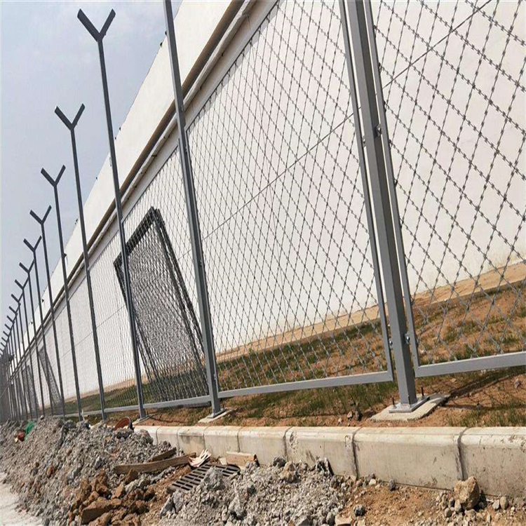 戒毒所刀刺鋼網墻圖片4