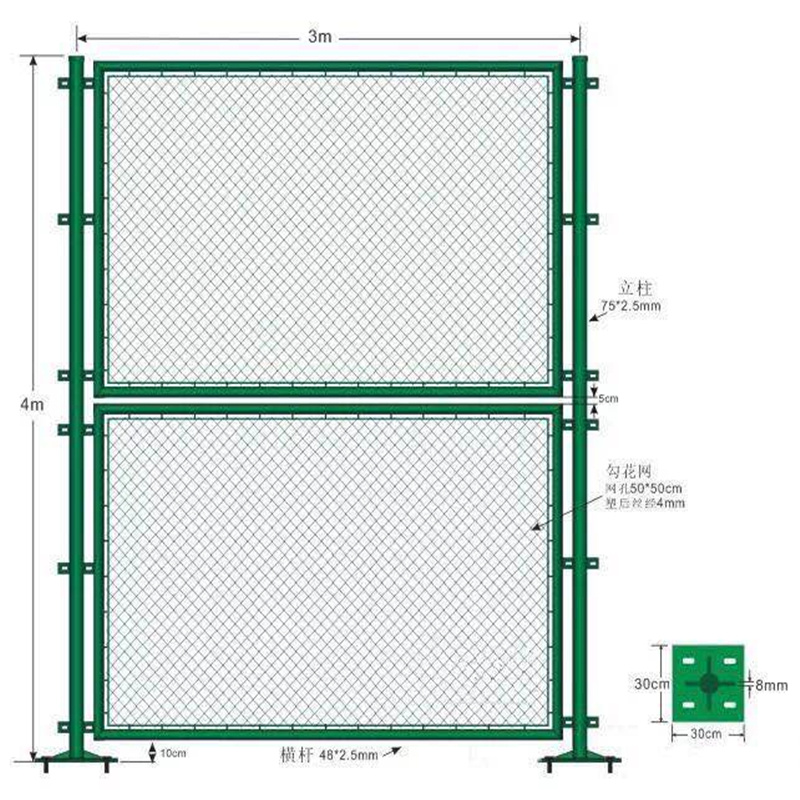 球場圍網小門圖片3