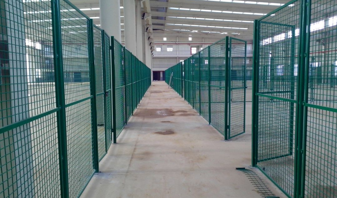 倉庫隔離帶車間防護網圖片4