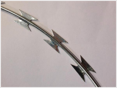 蛇腹型不銹鋼刀片刺網