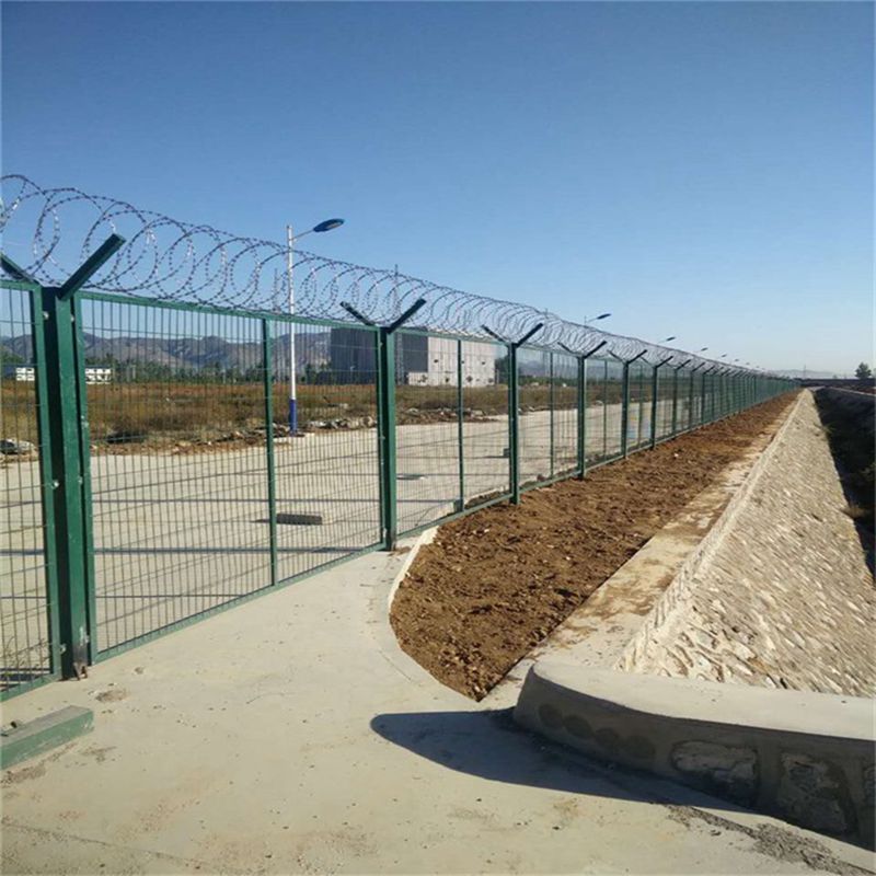 監(jiān)獄鋼網(wǎng)墻之Y型安全防御護(hù)網(wǎng)圖片2