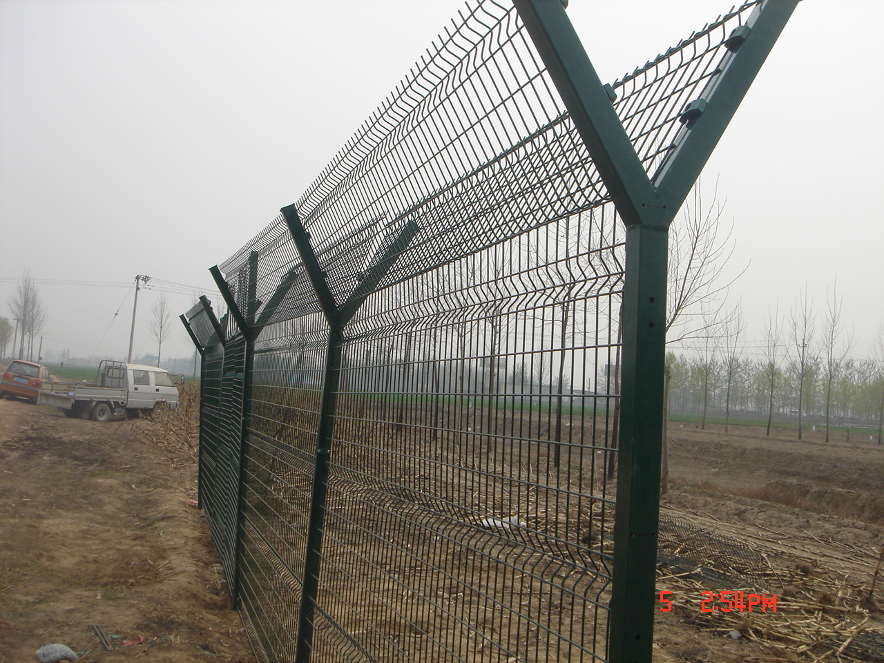 機(jī)場(chǎng)Y型柱防爬隔離網(wǎng)圖片3