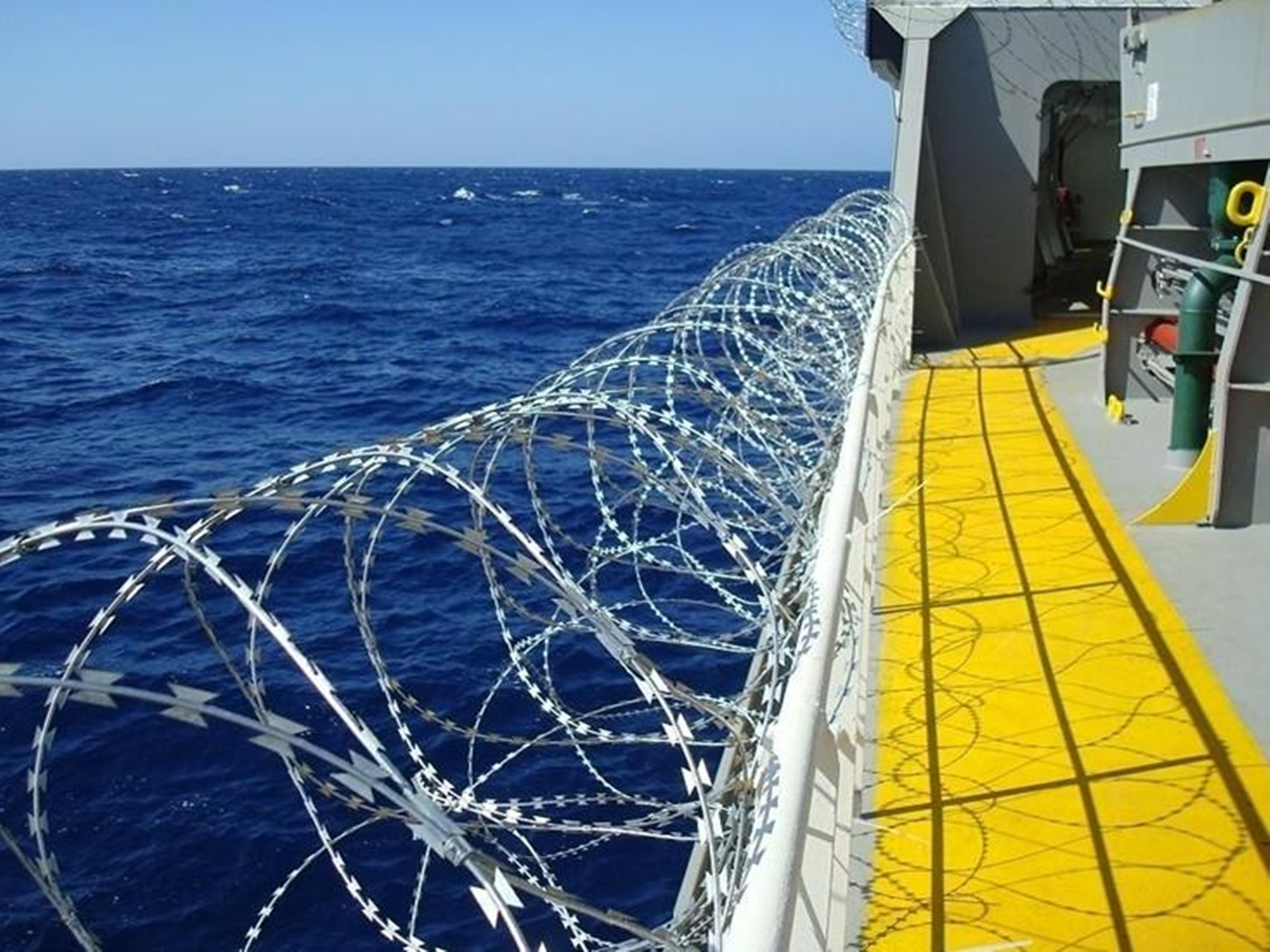 上海監獄專用不銹鋼刺刀圈圖片3