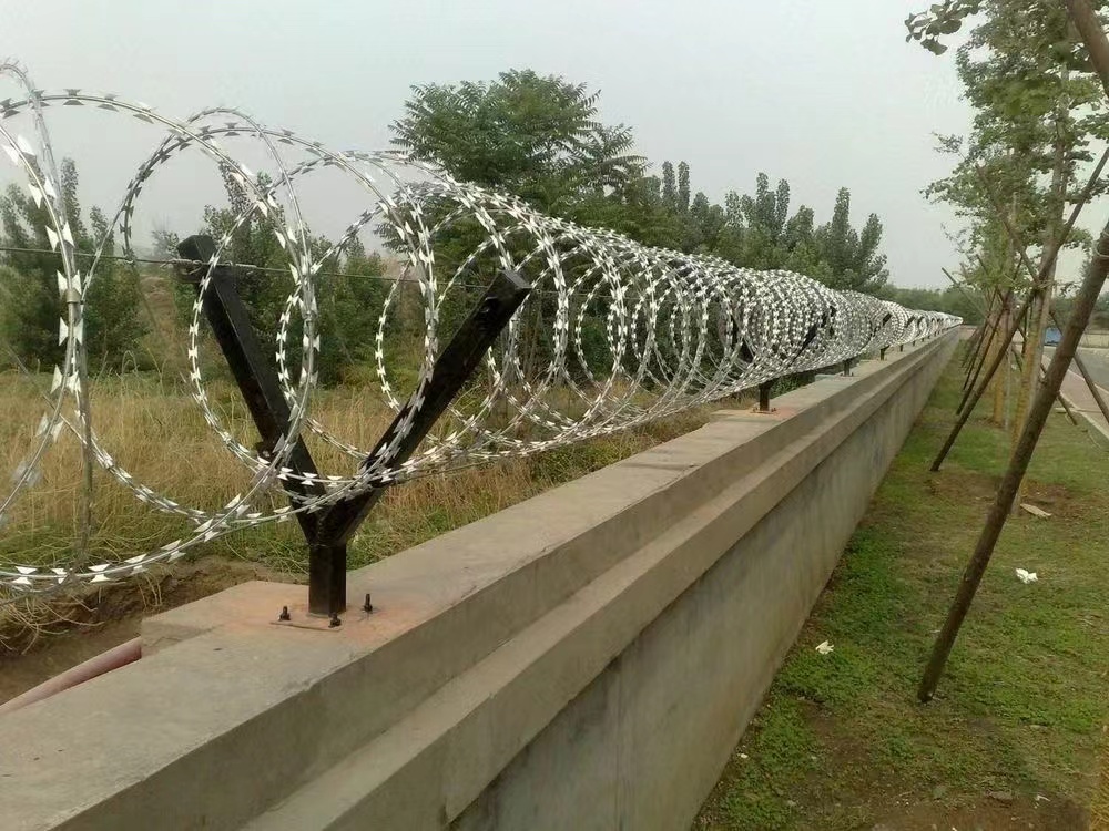 上海監獄專用不銹鋼刺刀圈圖片4